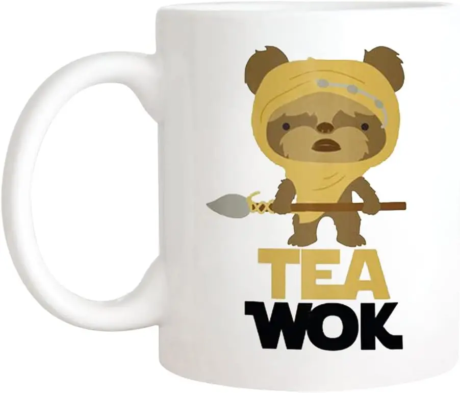 Кружка для чая кружка эвок кружки с изображением забавного фильма на день