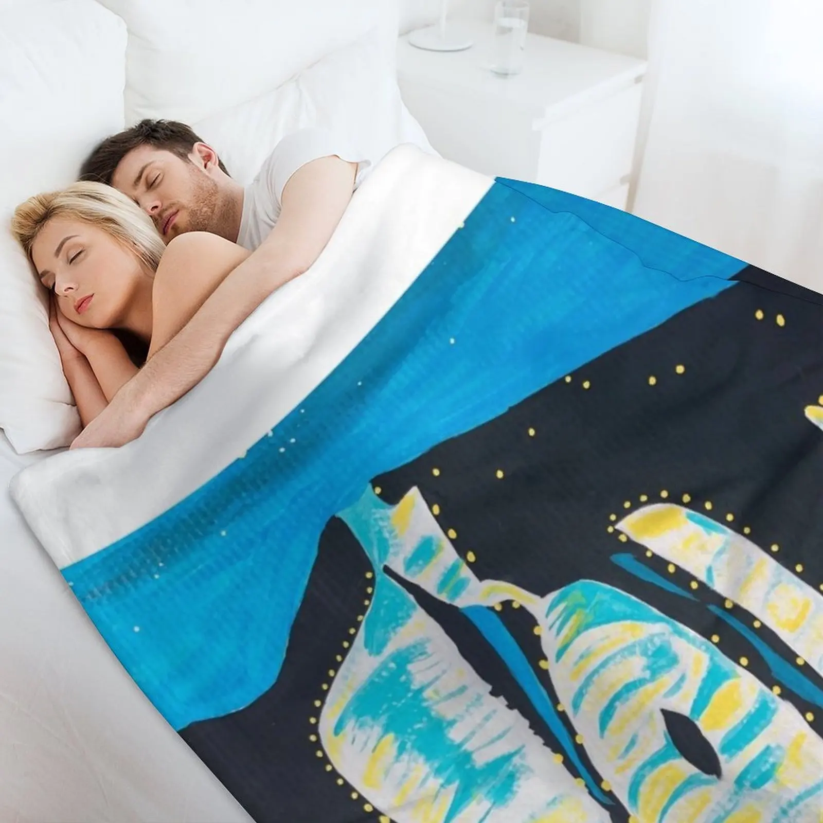 Одеяло Shawnee Peak Mountain Love in Maine диван-кровать забавный подарок одеяла для диванов