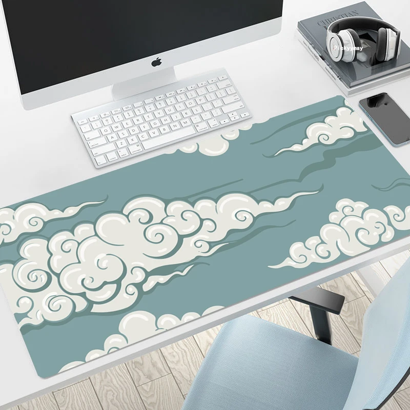 Clouds Mouse Pad 900X400MM Desk Pad Non-slip Mouse Notbook Computer Padmouse Rug Mats Office Mousepad Rubber Keyboard Mousemats