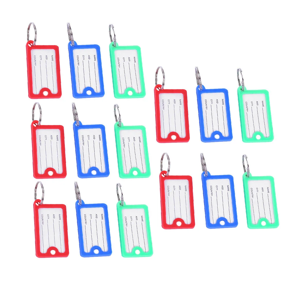 

Key Tags Label Labels Ring Keychain Markers Plasticcar Paper Id Number
