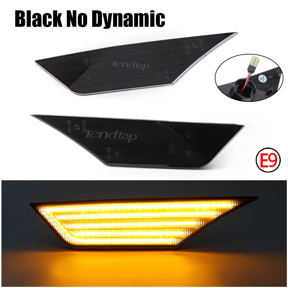 

Светодиодные, боковые, габаритные фонари лампы для 2016 - 2021 Honda Civic 10 поколения, белый и янтарный отражатель бампера