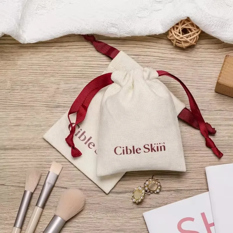 

Натуральная хлопковая сумка с логотипом