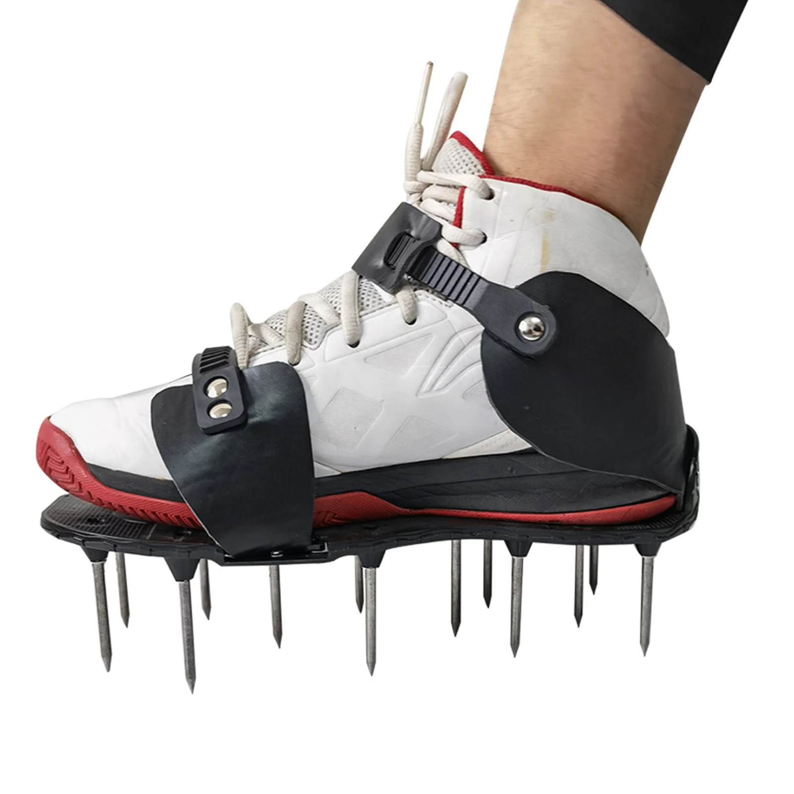 

Lawn Aerator Shoes D Shoes For Lawn Care Shoes For Garden Yard Aeration Garden Yard Grass Cultivator With Scarification Nail