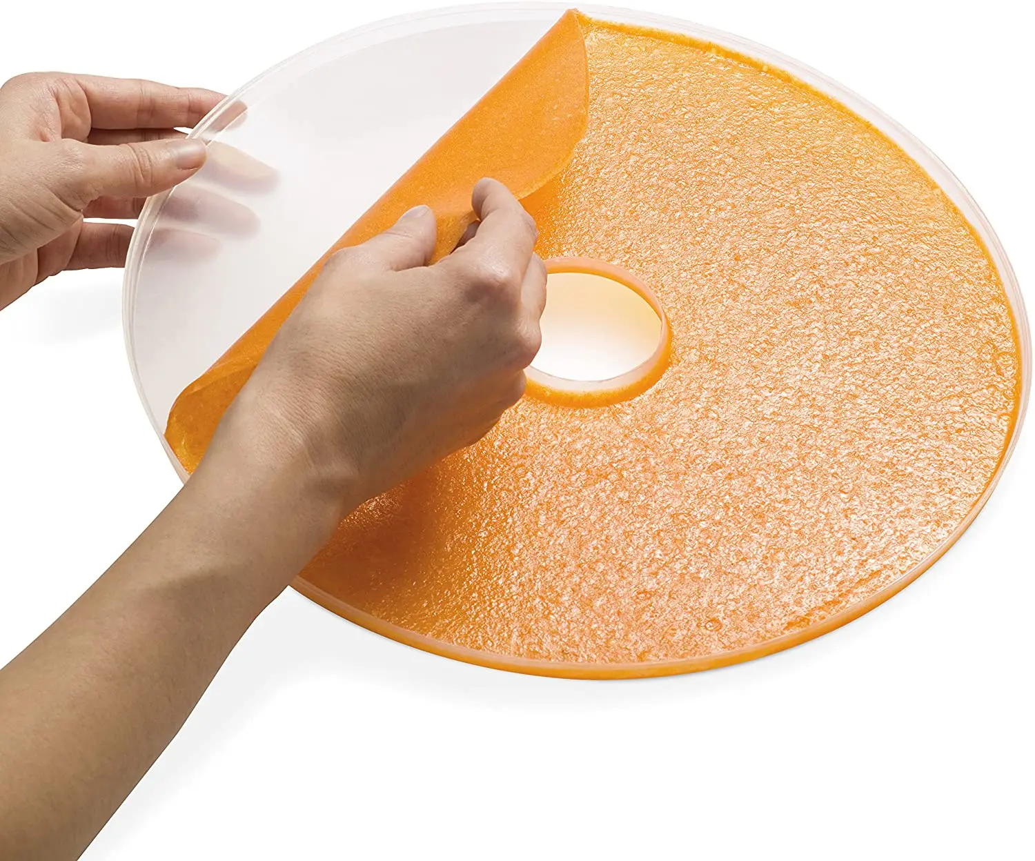 

Fruit Roll Sheets for Dryer Mesh Food Dryer Roll-Up Sheet Round Reusable Fruit Leather Trays Silicone Dehydrator Acrylic Tray