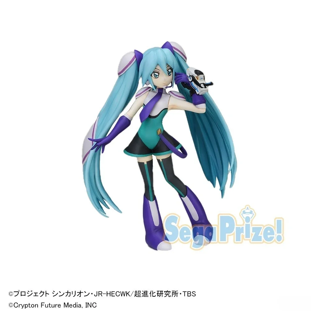 Фото В наличии: Оригинальная коллекционная фигурка SEGA Shinkansen Henkei Robo Shinkalion Hatsune Miku в костюме пилота, 20 см, модель LPM №2