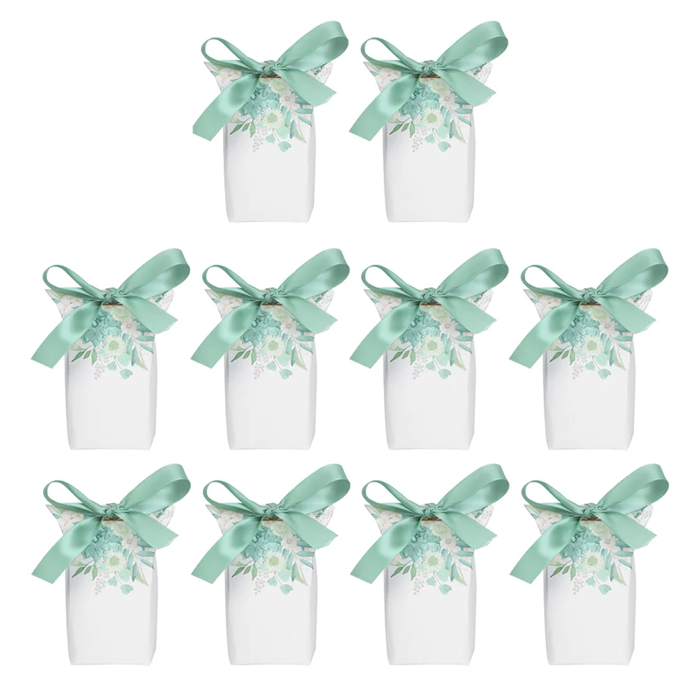 

20pcs Portable Candy Box Creative Sugar Box Delicate Case for Wedding Home Festival Party