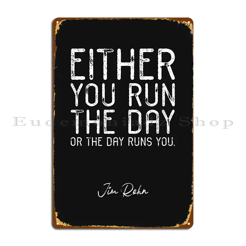 

Jim Rohn Quote 4 Metal Plaque Mural Pub Cinema Custom Customize Tin Sign Poster