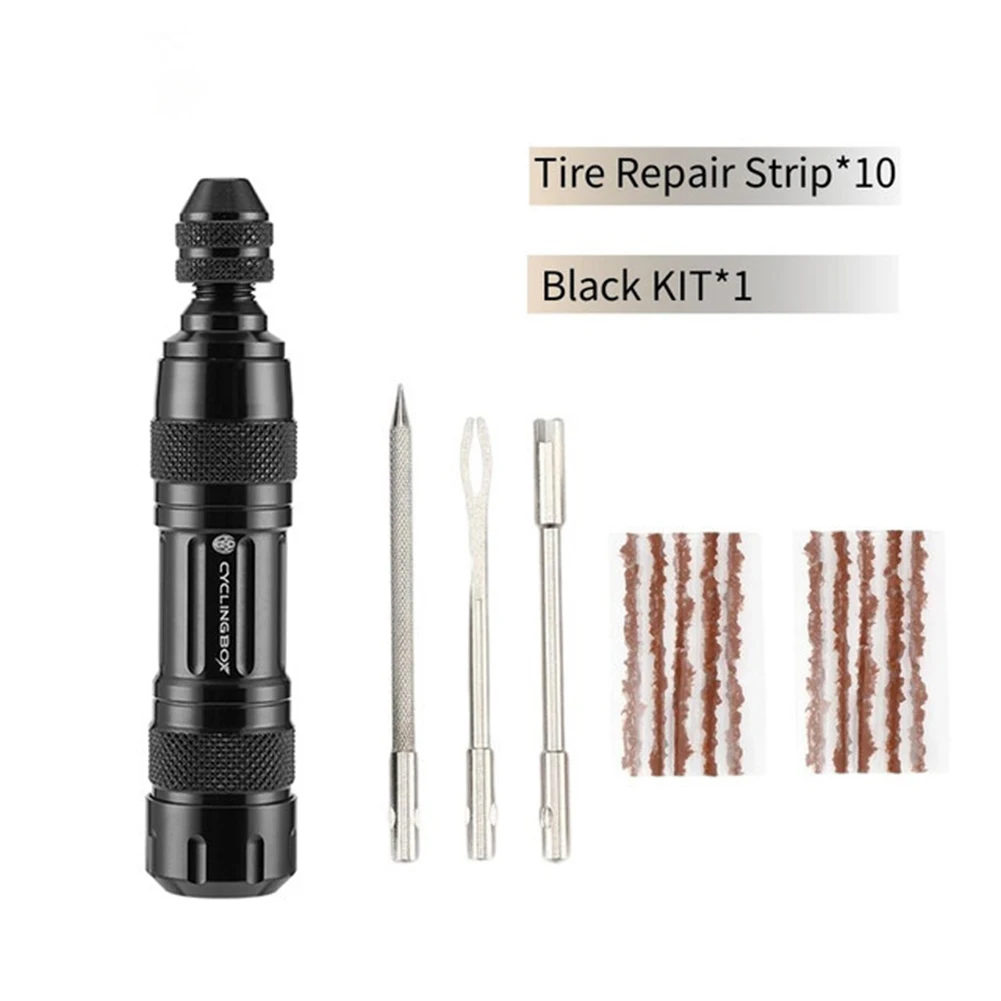 

Bicycle Tubeless Tire Repair Kit Road Bike Tire Maintenance Tools MTB Tyre Puncture Sealant Rubber Stripes Bicycle Repair Tool