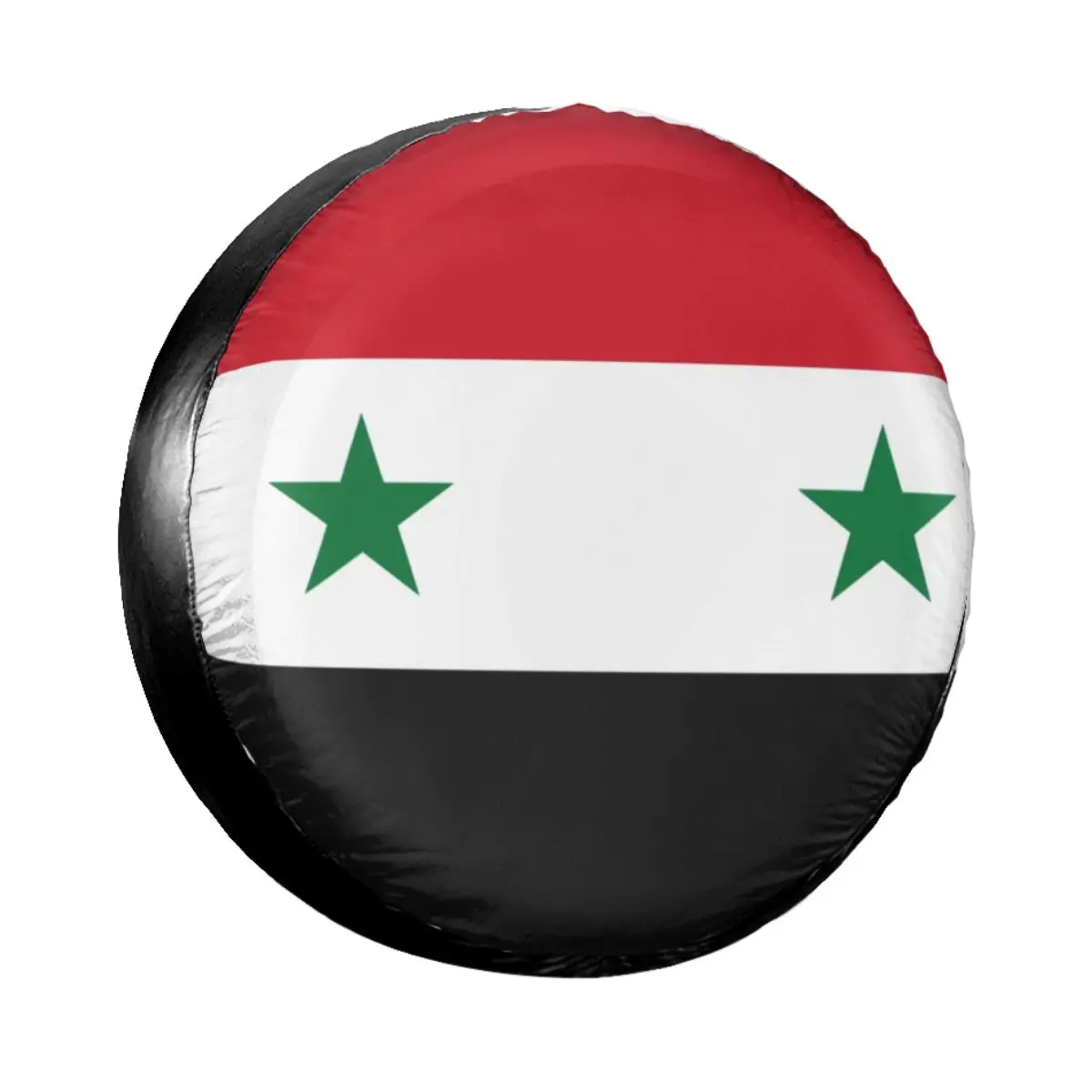 

Custom Syria Flag Spare Tire Cover for Jeep Hummer Car Wheel Protectors 14" 15" 16" 17" Inch