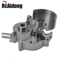 rcaidong aluminum transmission case housing set gear cover for redcat gen8 scout ii rer11332 rc crawler car upgrade