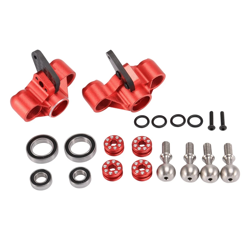 

Metal Front Steering Block With Bearing For 1/8 Arrma V5 KRATON Notorious Outcast 6S RC Car Upgrades Parts Accessories