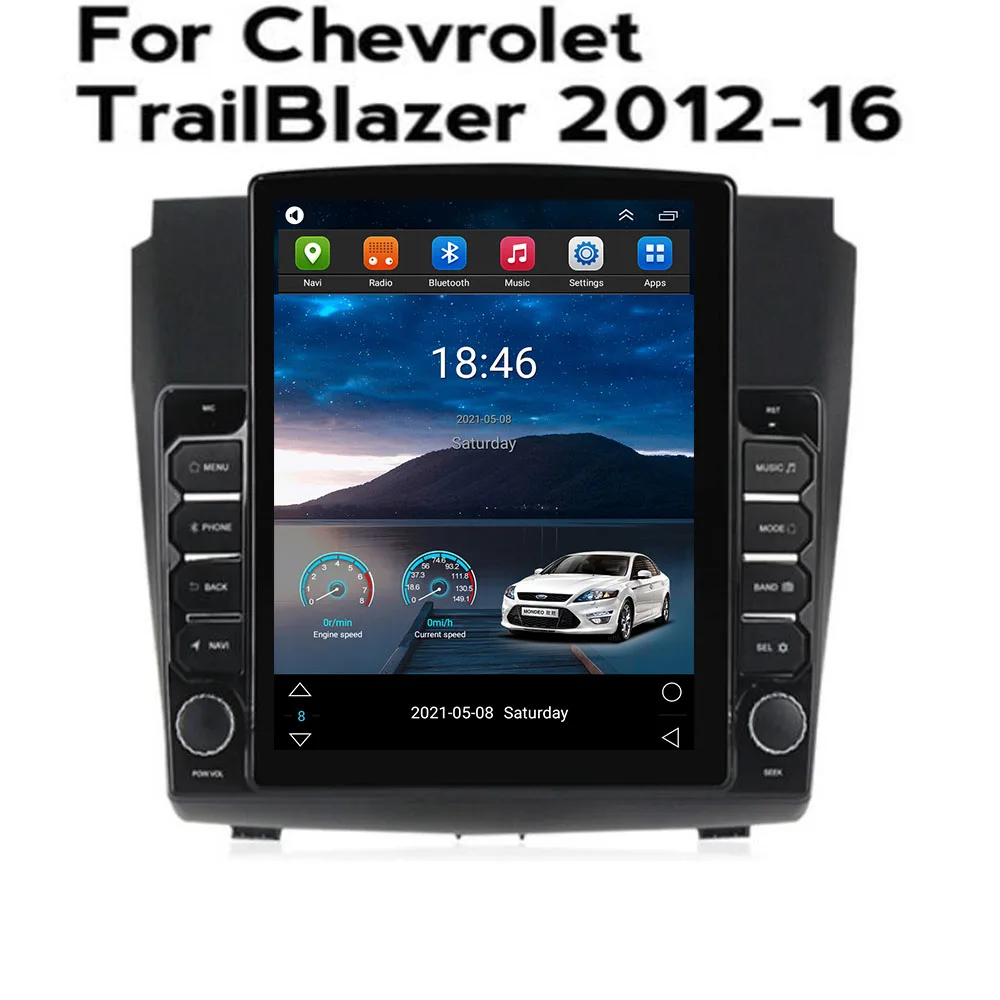 

9.7" Android 12 For Isuzu D-MAX Chevrolet S10 Tesla Type Car Radio Multimedia Video Player Navigation GPS RDS Camera