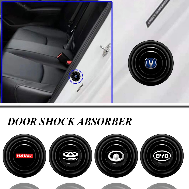 

Car Door Shock Stickers Absorber Soundproof Buffer Protect for BYD Qin 100 EV Tang DM 100 Song DM MAX EV Yuan EV E5 E6 Si Rui