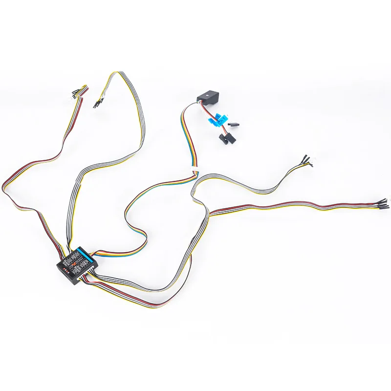 1/8 1/10 RC Car 14 светодиодная система передних и задних фонарей указатели поворота