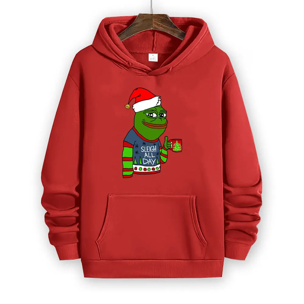Толстовки для мужчин Pepe рождественские подарки мужская и женская толстовка с