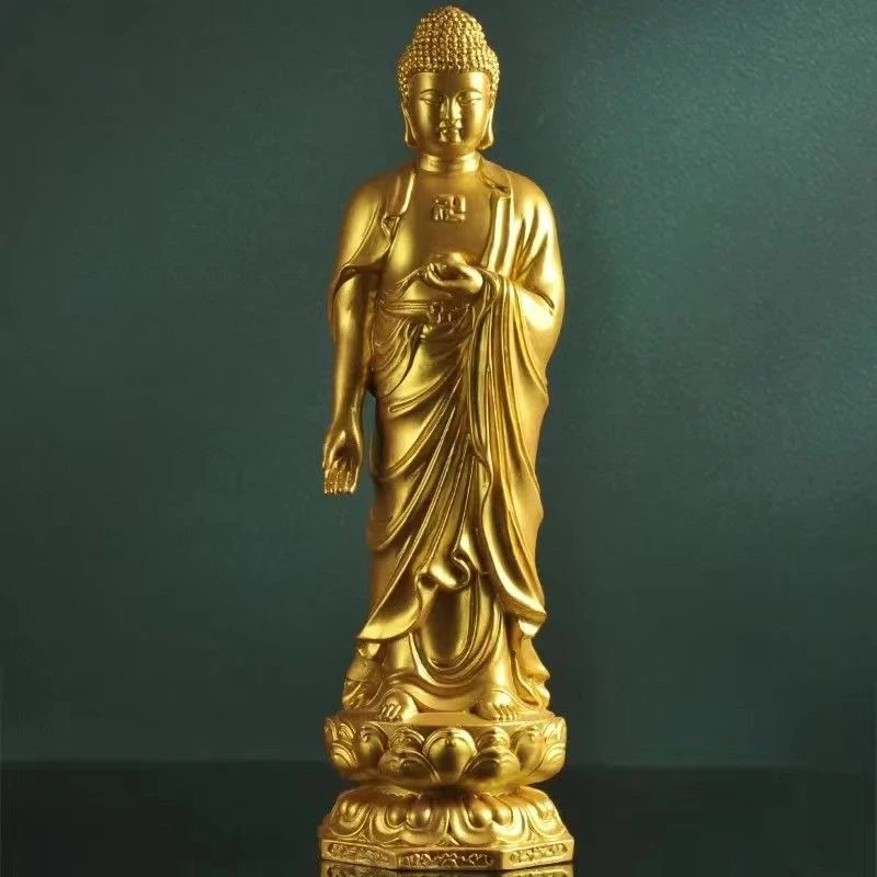 Буддийские статуэтки Будды ремесла украшения для декора комнаты украшение дома