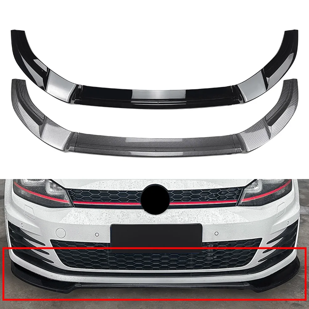 3 шт./ст автомобильный передний бампер сплиттер спойлер накладка для губ Volkswagen VW