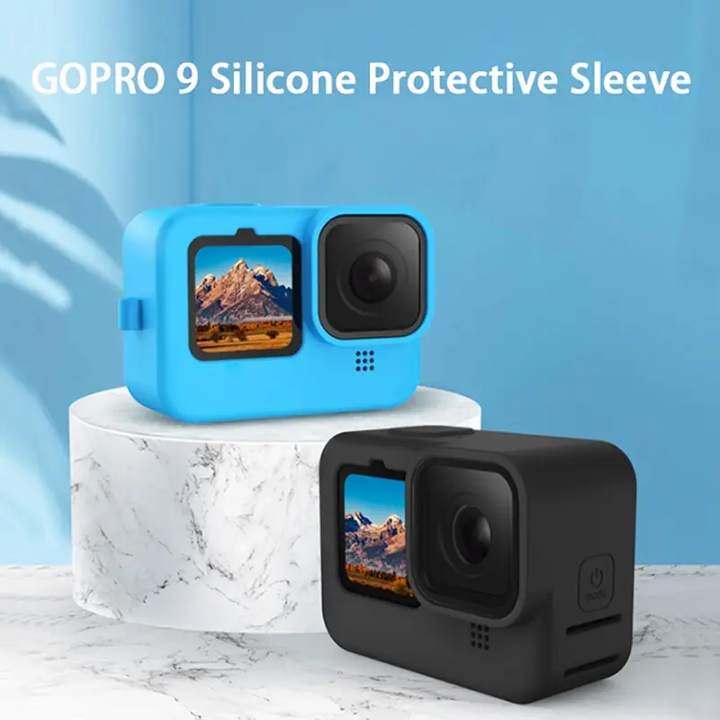 NEW Protective Silicone Case For Pro Hero 9 Black Action Camera Accessories