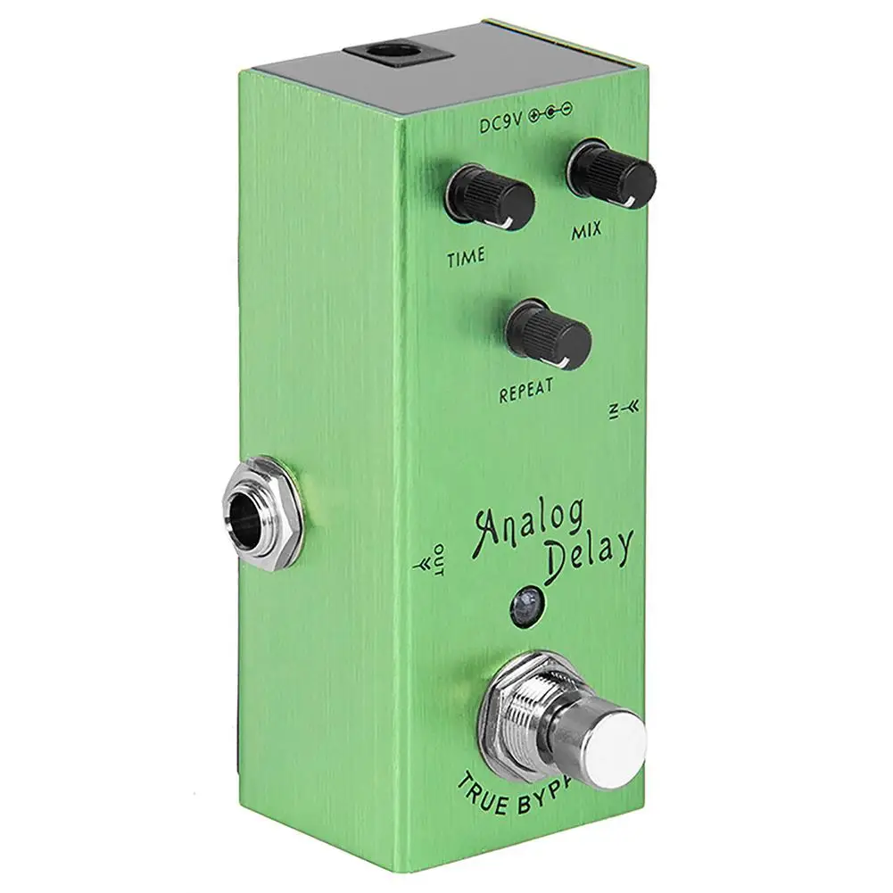 

Metal Shell Guitar Effect Pedal Delay Reverb Guitar Effects Pedal Vintage Analog Delay Effect With True Bypass