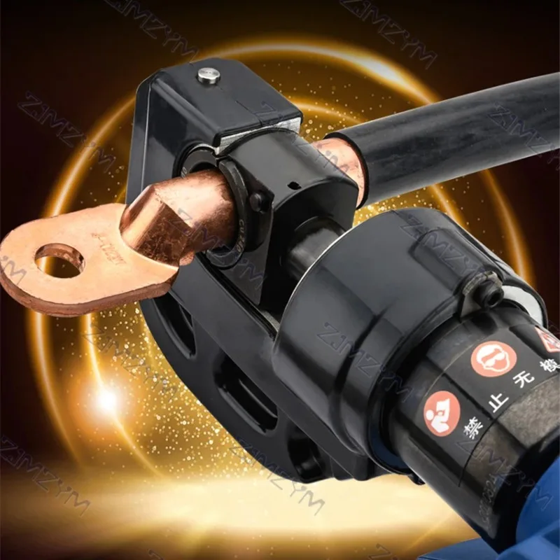 Фото EZ-300/ EZ-400 DC 18 В/4 Ач Профессиональные перезаряжаемые гидравлические клещи Обжимные клещи Зарядный обжимной инструмент Гидравлические клещи №2