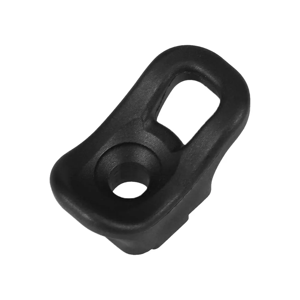 

10pcs Lightweight With Screws Portable Tie Down Loop Deck Rigging Kayak Eyelets Black Accessories Nylon Durable Professional