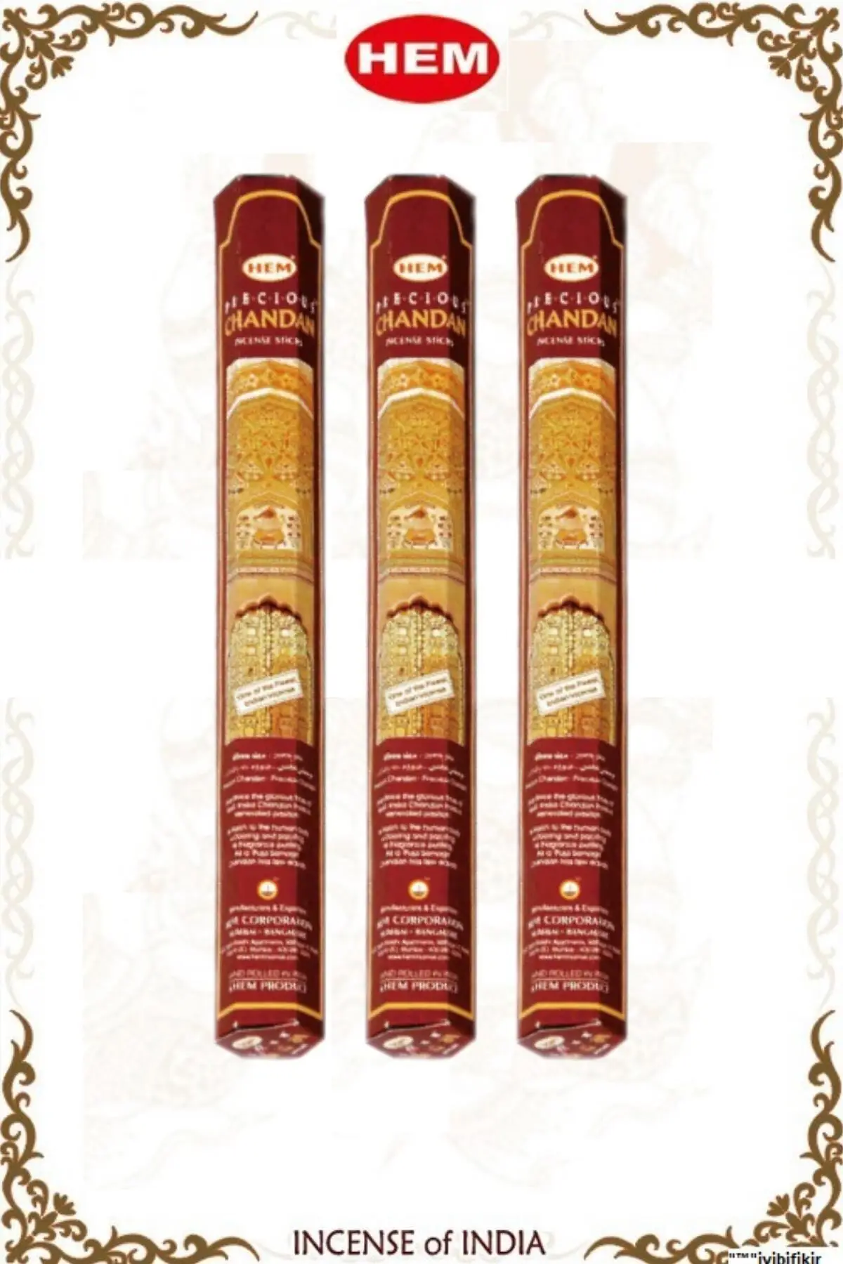 

Ароматизированная палочка Chandan из сандалового дерева, набор из 60 драгоценных ароматизированных палочек для удаления запаха и очистителя во...