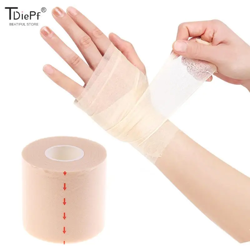 

Самоклеящаяся эластичная бандажная маска для колена, Спортивная пленка из пеноматериала для занятий спортом