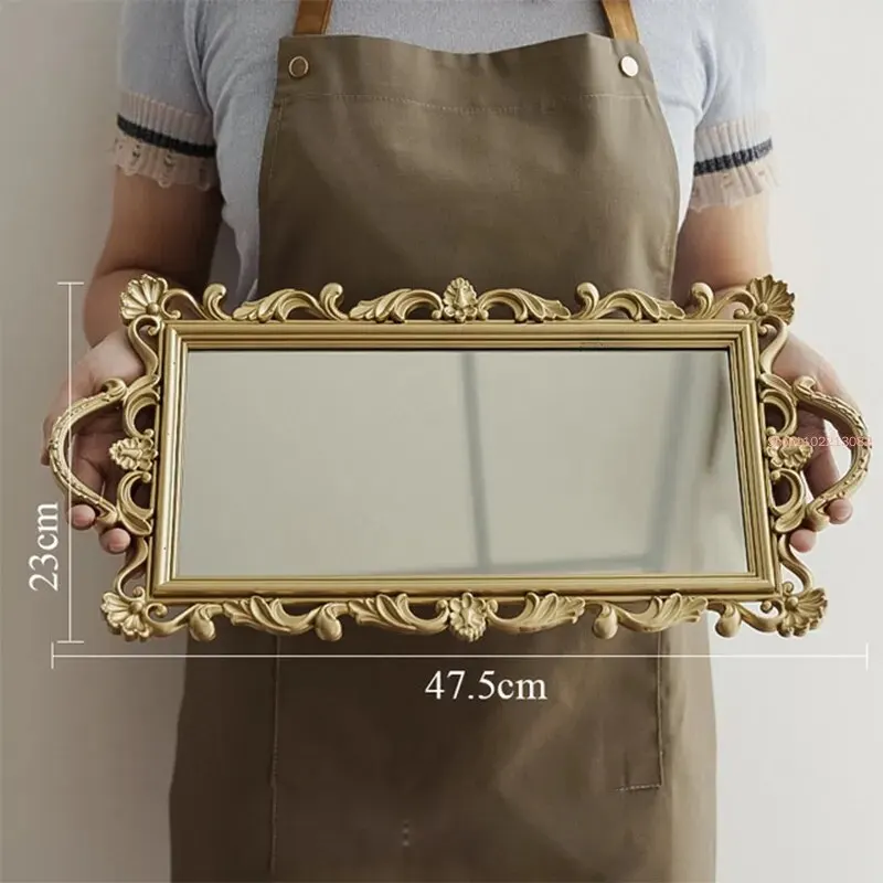 

Декоративный стеклянный поднос