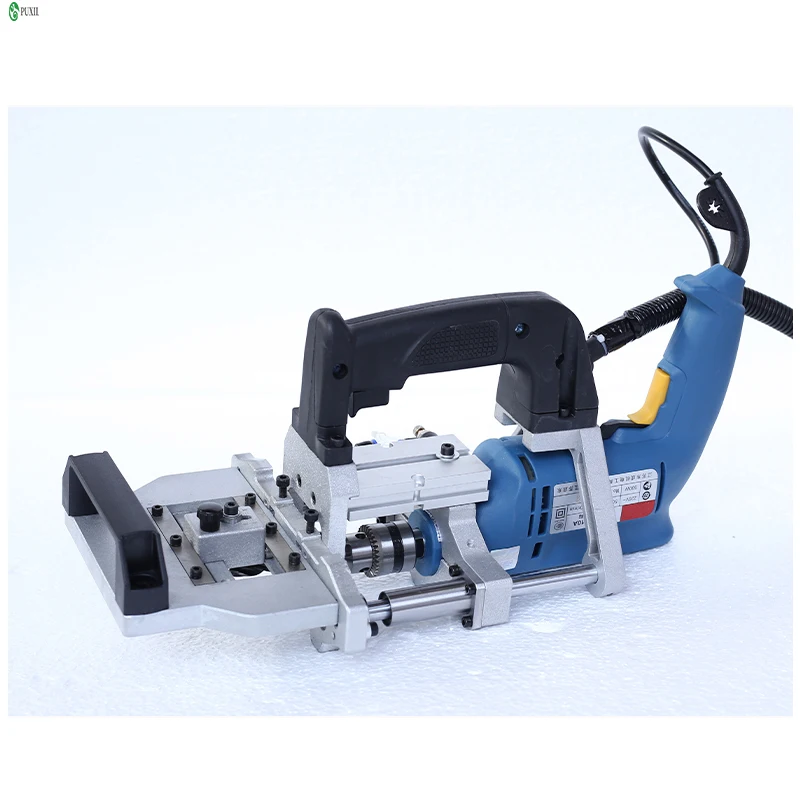 

Портативный пневматический станок для боковых отверстий инструменты для деревообработки Горизонтальное сверло боковое отверстие перфора...