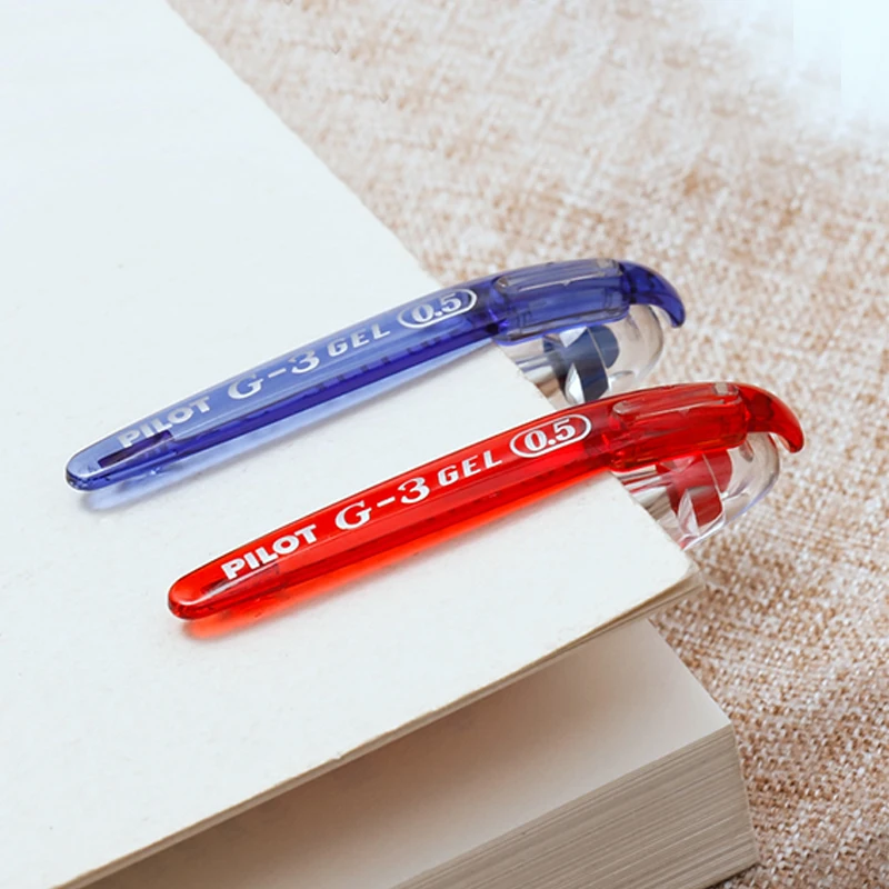 Ручка-пилот гелевая в японском стиле супер гладкая большой емкости 0 5 мм 1 шт.