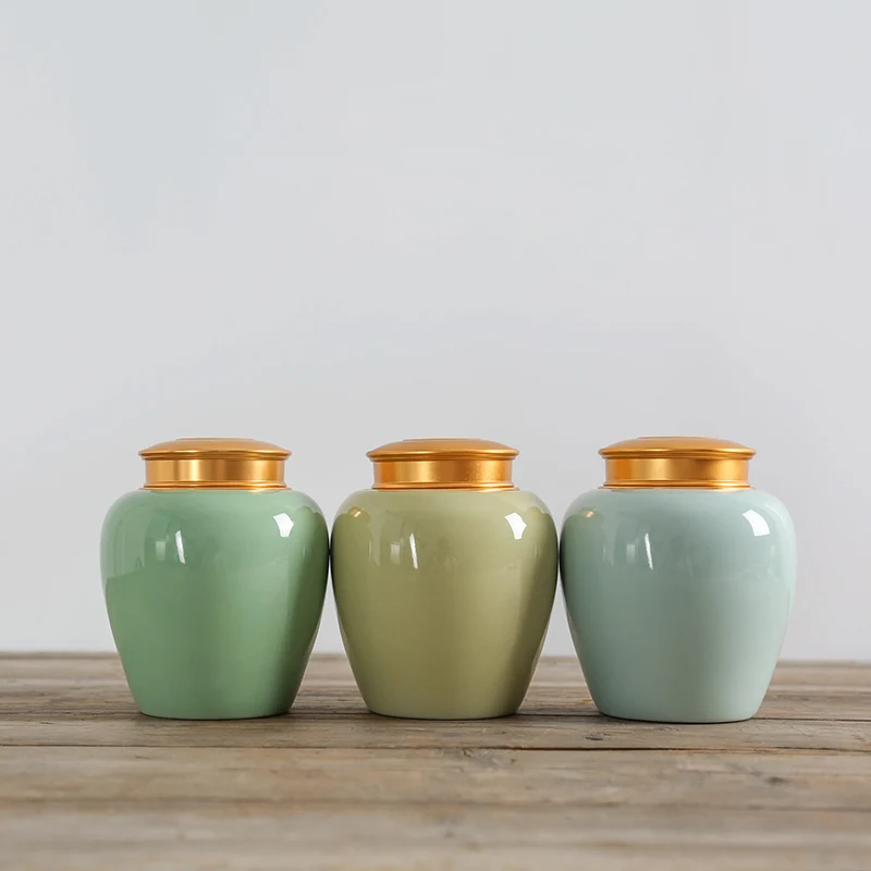 

Ceramic Tea Pots Metal Alloy Lids Home Airtight Pots Desktop Decoration Accessories Living Room Coffee Table Supplies Tea Set