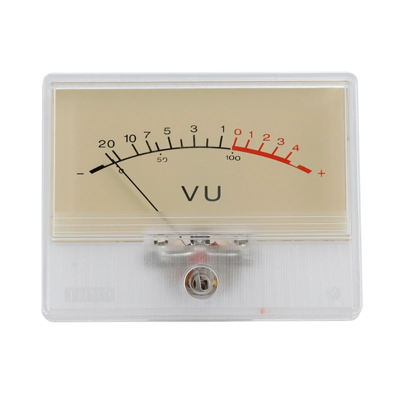 

High Precision- VU Meter Digital Amplifier Pointer Type Analog- Audio DB-Sound Level Indicator Easy Reading with Backlit 40JA