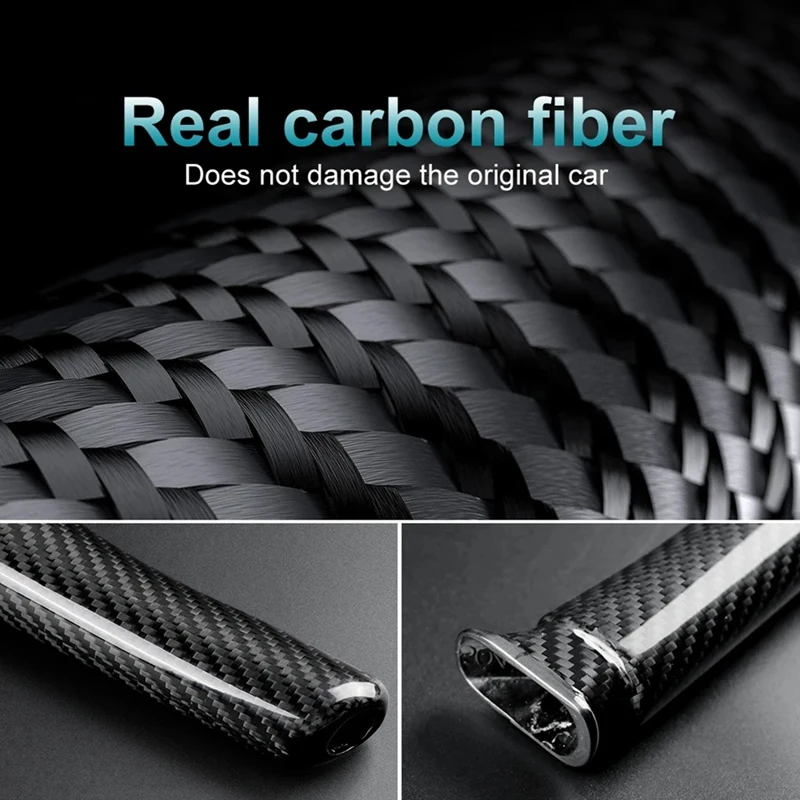 Чехол для ручного тормоза из углеродного волокна ручной тормоз рукоятка отделка