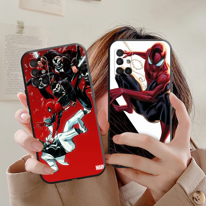 

Marvel Comics Phone Cases For Samsung S8 Plus S9 Plus For S8 S9 ShockProof Soft Back Cover Original Unisex Coque Carcasa