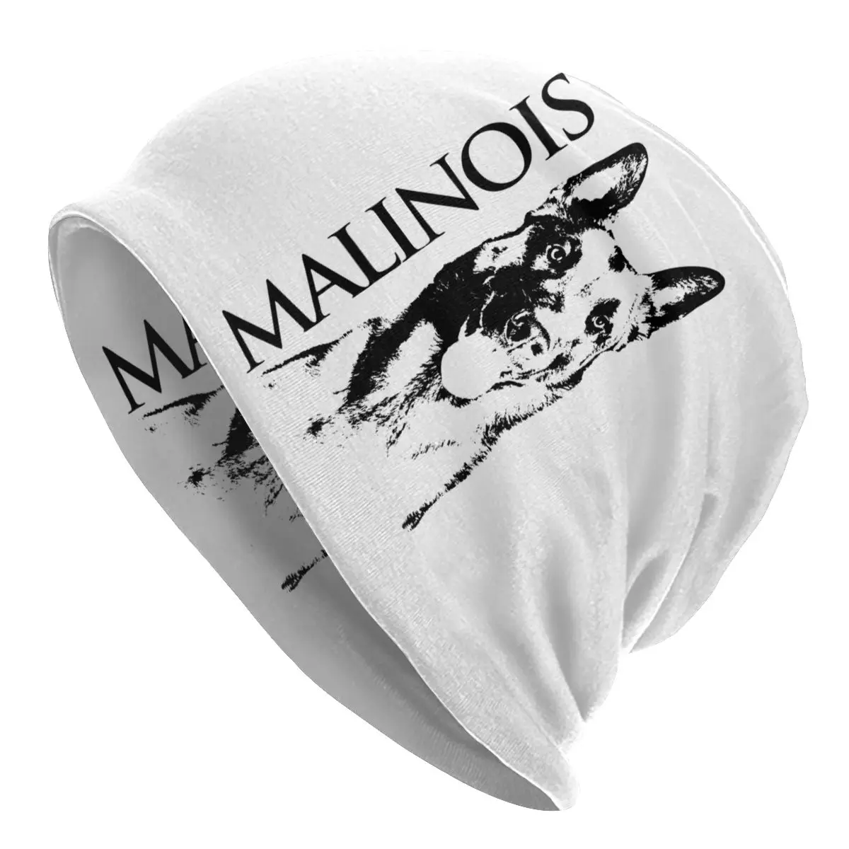 

Malinois Dog Belgian Shepherd Mechelaar Cap Hip Hop Outdoor Skullies Beanies Hat Male Summer Warm Dual-use Bonnet Knit Hat