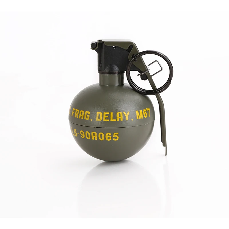 

Emersongear Tactical Dummy M67 Frag Grenade Type Gas Charger Model Kit Display Show Decoration Cosplay Fake Hunting Airsoft Alu