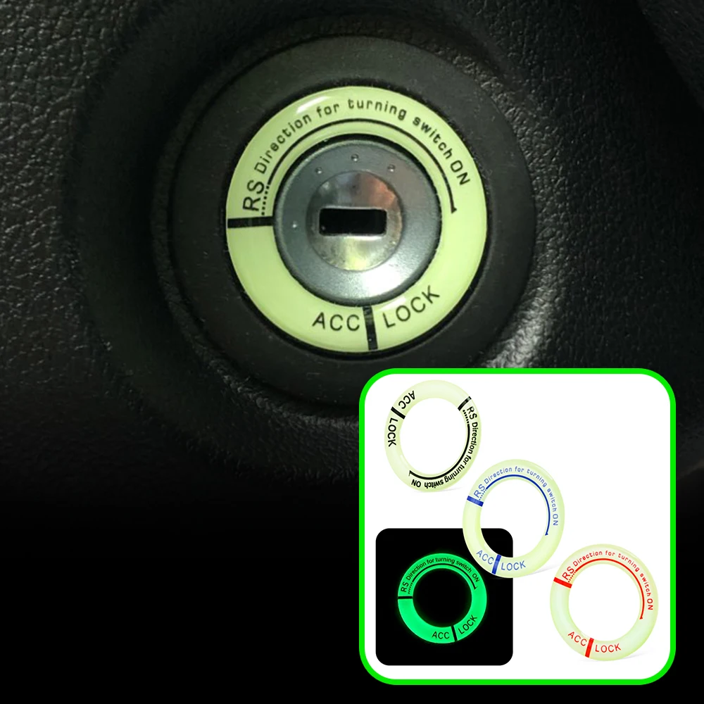 Автомобильная наклейка на кольцо для ключей чехол Toyota Corolla Yaris Rav4 Avensis Auris Camry C-hr 86