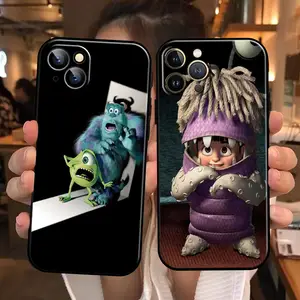  Phone Case Monster's Inc Boo's Door Design Compatible with  iPhone 14 13 12 11 X Xs Xr 8 7 6 6s Pro Max Plus Mini Galaxy Note S9 S10  S20 Ultra