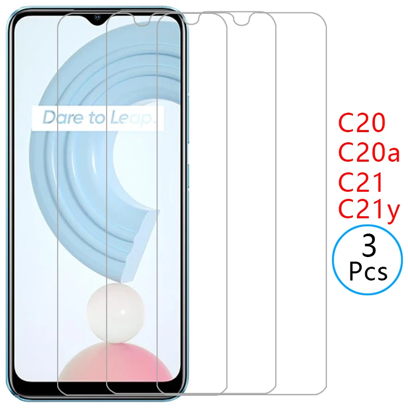 

protective tempered glass for realme c21y c21 c20 c20a screen protector on realmec21y realmi c 21 y 21y 21c film reame real me