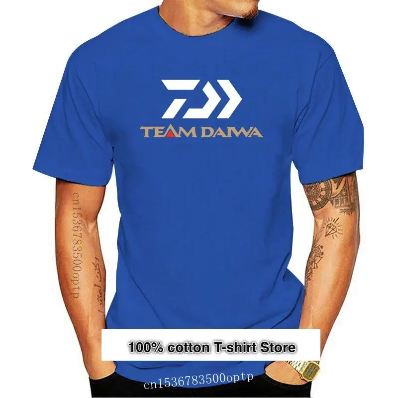 Daiwa-Camiseta con Logo de Fishinger para hombre, Camisa de media manga de secado rápido, camiseta motera, novedad de 2021