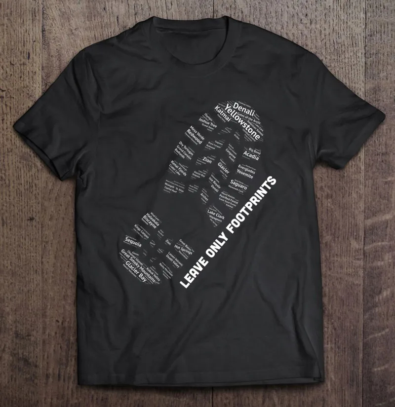 

Футболка мужская летняя с принтом ботинок в национальном парке