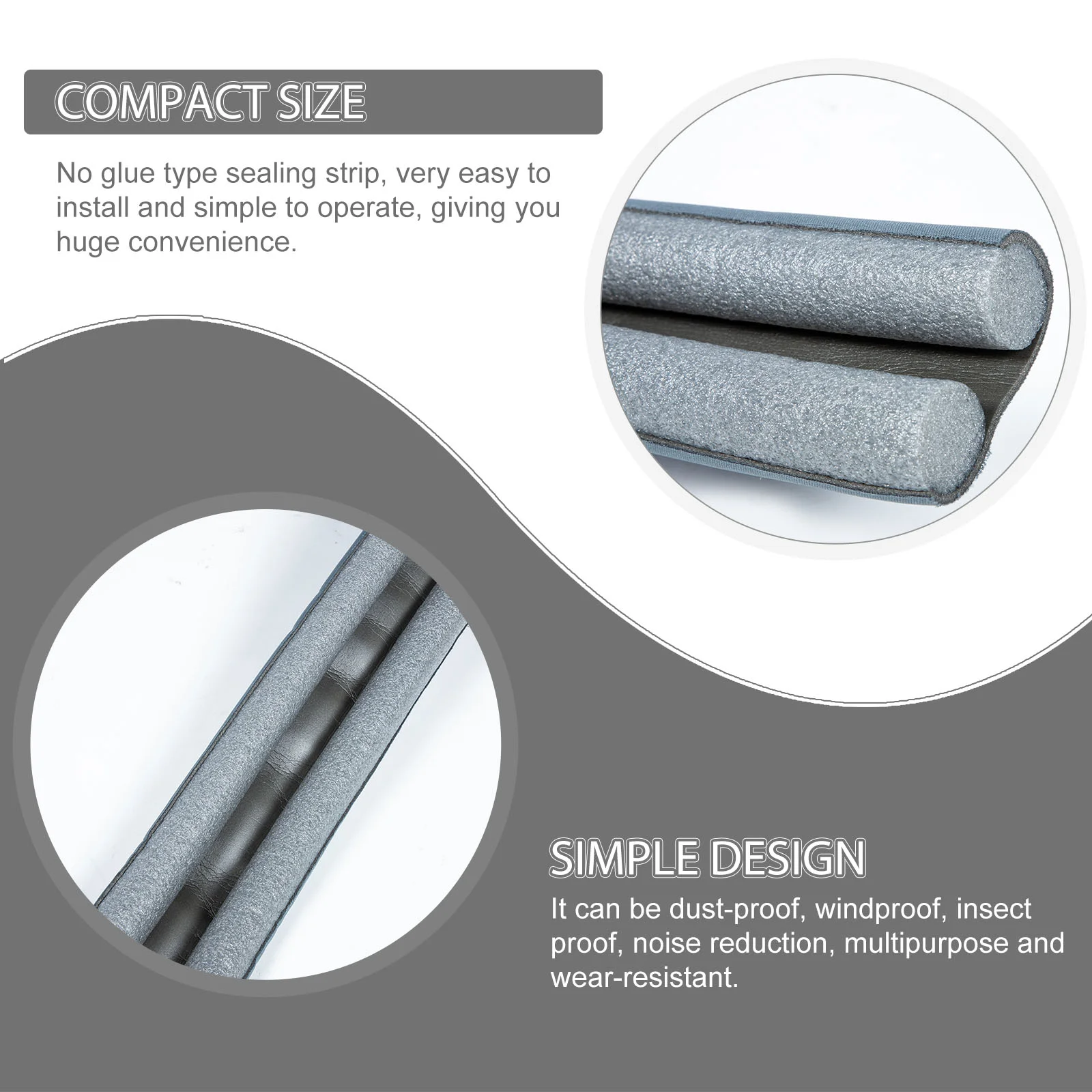 3 шт. ветрозащитная уплотнительная лента для нижней части двери
