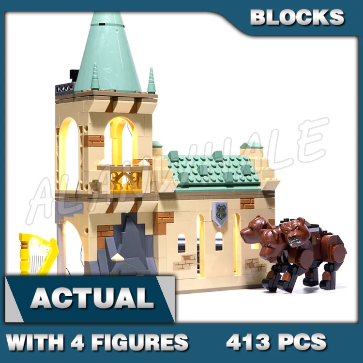 413 шт. волшебный мир волшебников пушистый эконом 3-главая школьная комната для