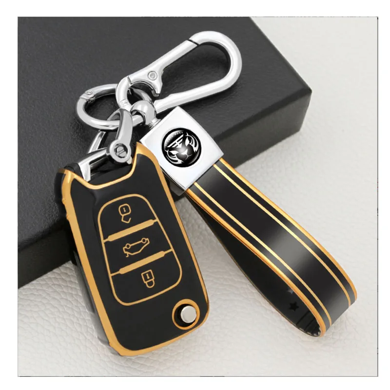 

TPU Car Key Case Cover Shell Fob For KIA Rio 3 Soul Optima Ceed K2 K5 Cerato Sportage For Hyundai Elantra Accent i20 i30 ix35