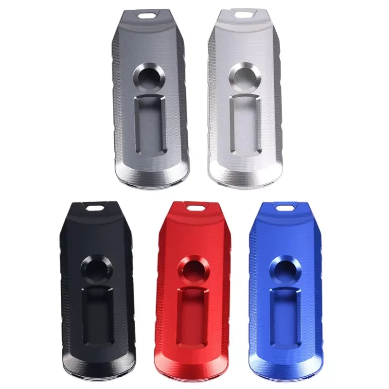 

Key Fob Cover For Fosha FORZA300 Aluminum Alloys Car Key Cover 360 Degree Keychain Protective Shell Case Logo and Button