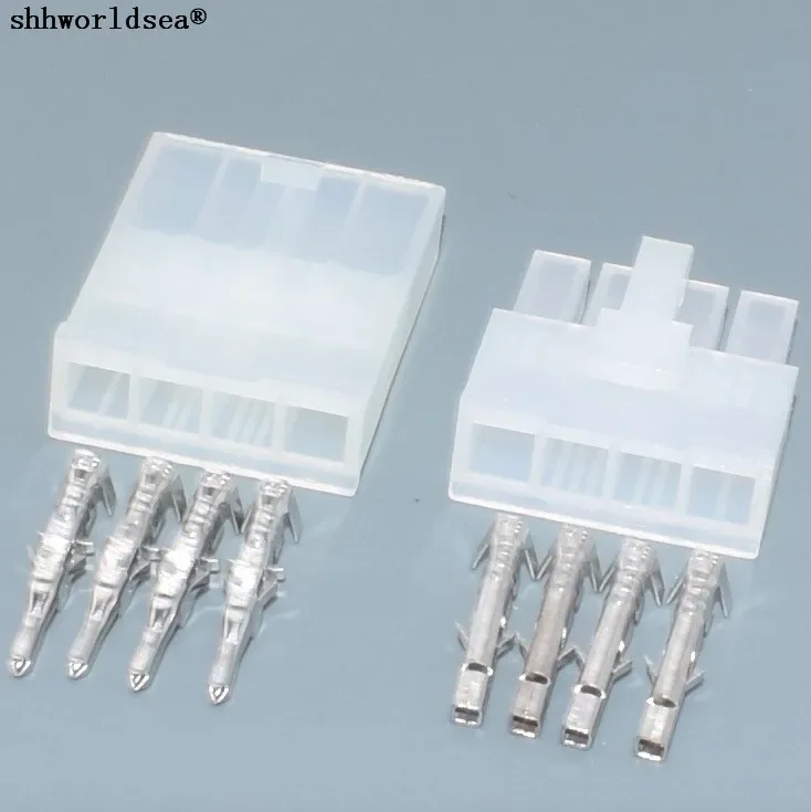 4p автомобильный разъем провода вилка 5557 пластиковая клеммная пружинные клеммы