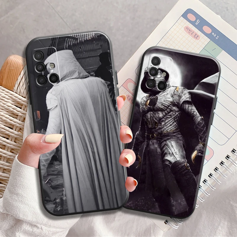 

Marvel Moon Knight Phone Cases For Samsung S20 FE S20 S8 Plus S9 Plus S10 S10E S10 Lite M11 M12 S21 Ultra Back Cover Funda Soft