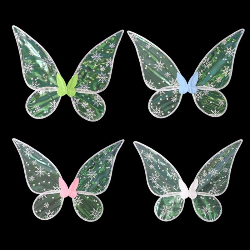

Folding Butterfly Fairy Wing Dress Up Dazzling Birthday Party Favors Costumes