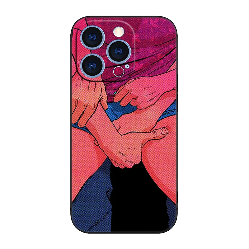 Сексуальный женский красный губы горячий бикини девушка чехол для Huawei Pura70 Pro Plus P60