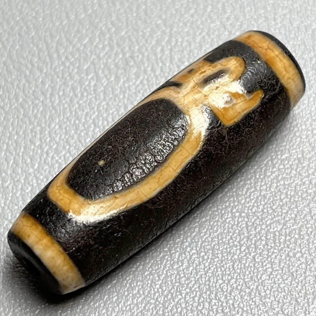 Тибетский этнический стиль настоящие бусины дзи натуральная старая агатовая